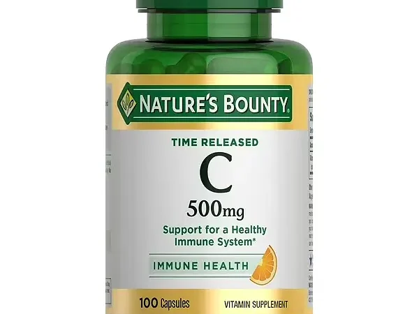 خرید Nature's Bounty Vitamin C Time Release Capsules, 500 Mg, Vitamin Supplement, 100 Ct اصل از دکتر اسکینو