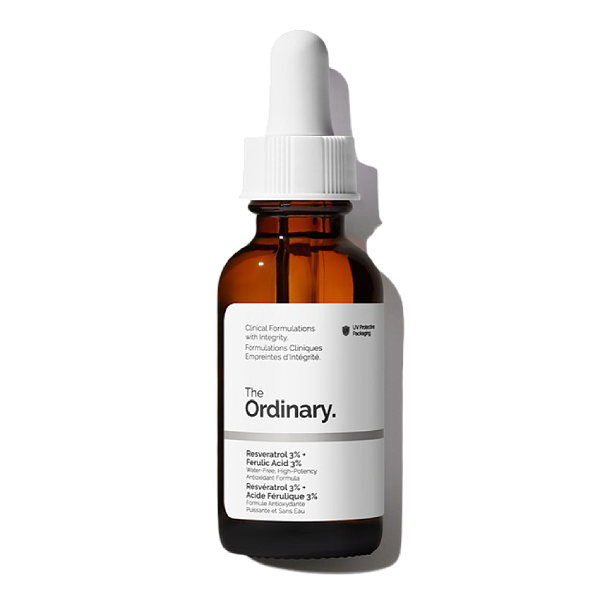 سرم ضد پیری رسوراترول 3% + اسید فرولیک 3% اوردینری The Ordinary Resveratrol 3% + Ferulic Acid 3%
