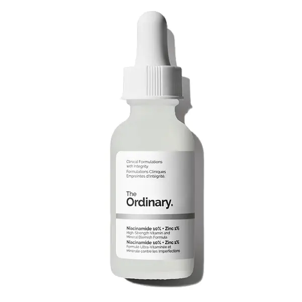 سرم ضد جوش نیاسینامید 10% + زینک 1% اوردینری اصل حجم 30 میلی لیتر