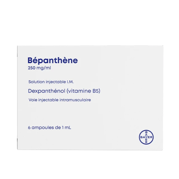 آمپول بیوتین و بپانتین Biotin and Bepanthene Ampoules