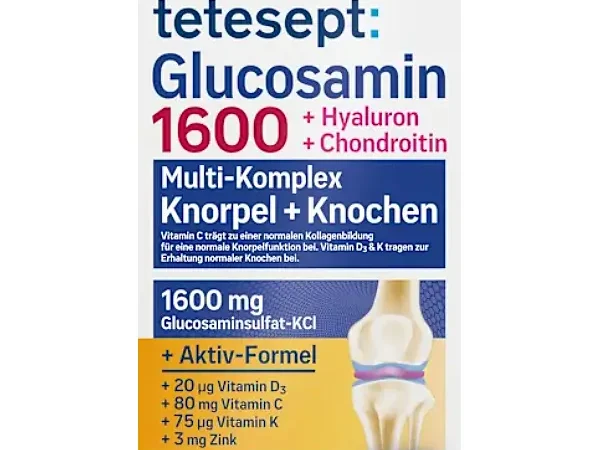 tetesept glucosamin | گلوکزامین 1600 تِتِ‌سپت