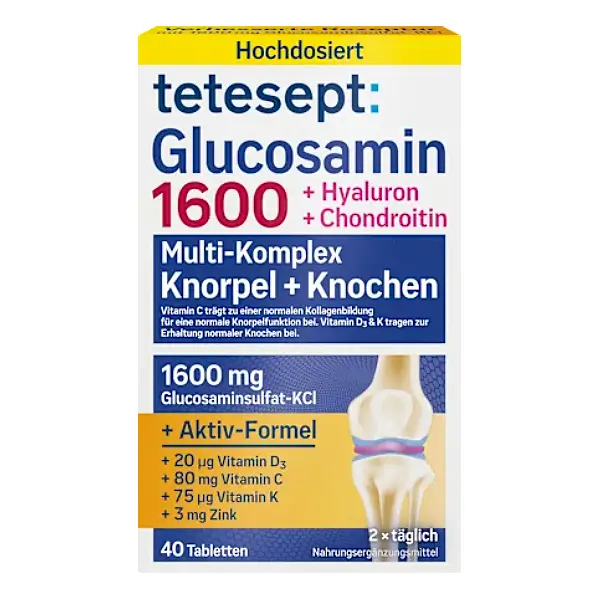 tetesept glucosamin | گلوکزامین 1600 تِتِسپت