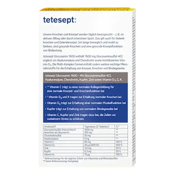 گلوکزامین 1600 تِتِسپت